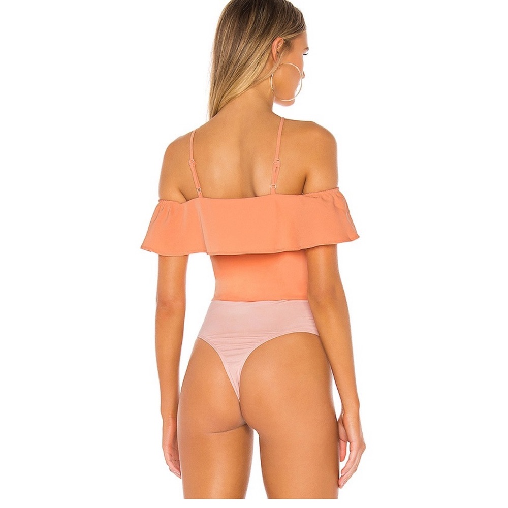 Callie Ruffle Bodysuit Superdown - Picture 4 of 9